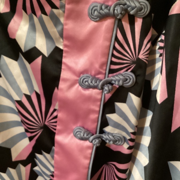 Bob Mackie Wearable Art blouse Asian Inspired size 1X - Picture 3 of 5